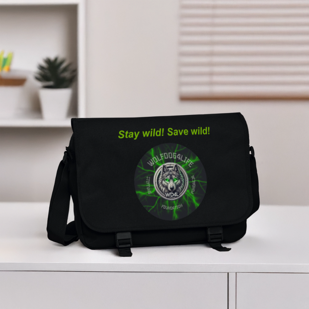 Umhängetasche Wolfdog4life – Bild 3